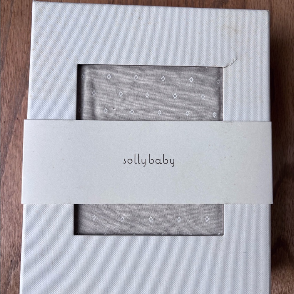 Solly Baby Swaddle with Diamond Pattern